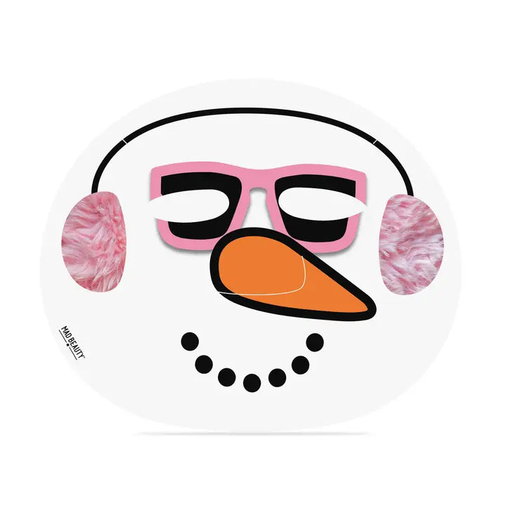 COOL YULE SNOWMAN face mask