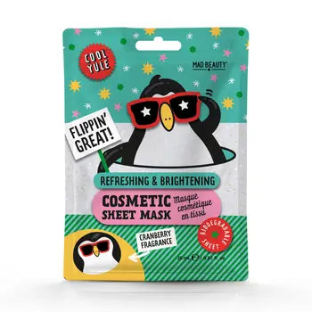 COOL YULE PENGUIN face mask