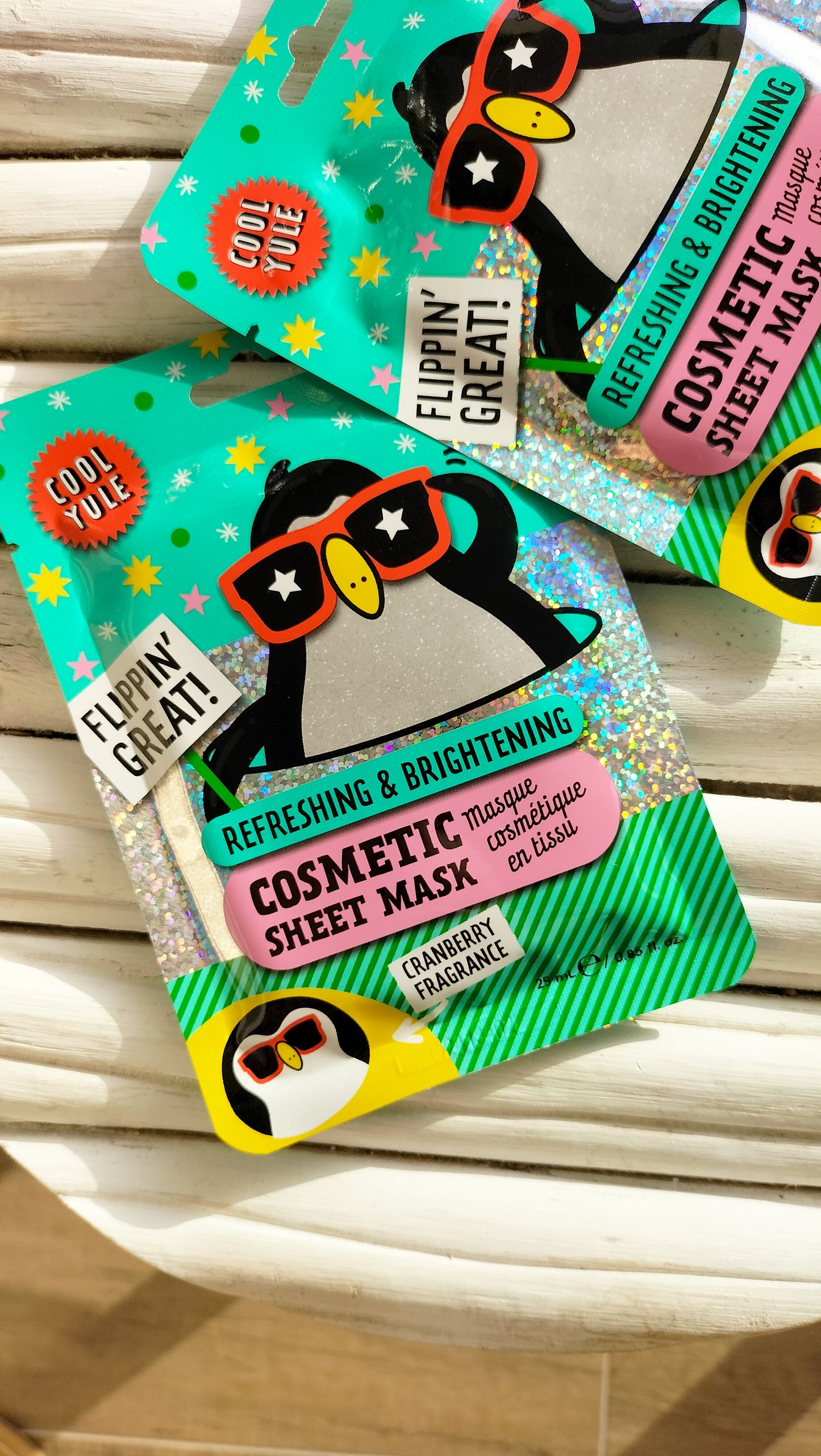 COOL YULE PENGUIN face mask