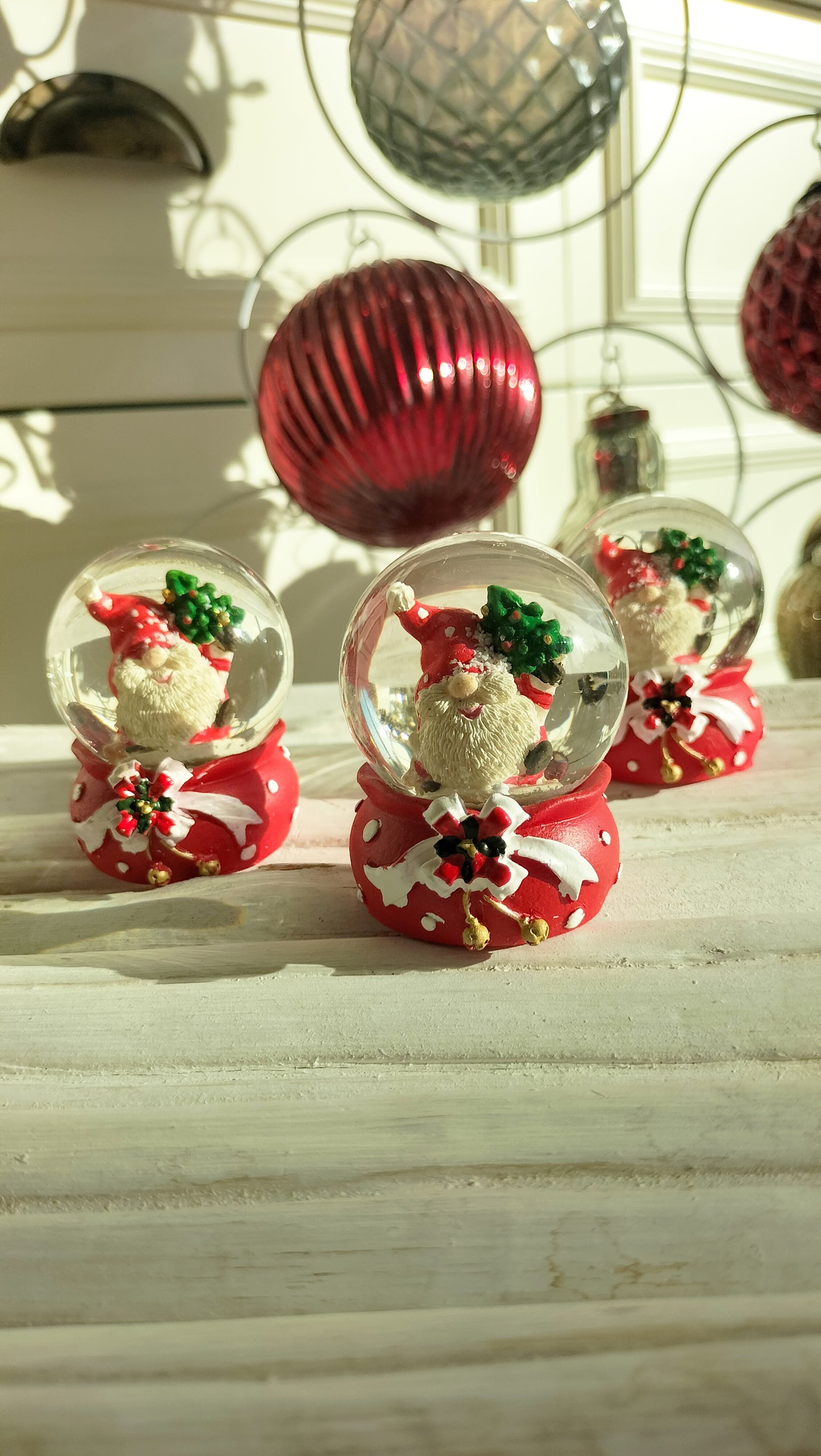 Palla di neve "gnometto christmas tree"