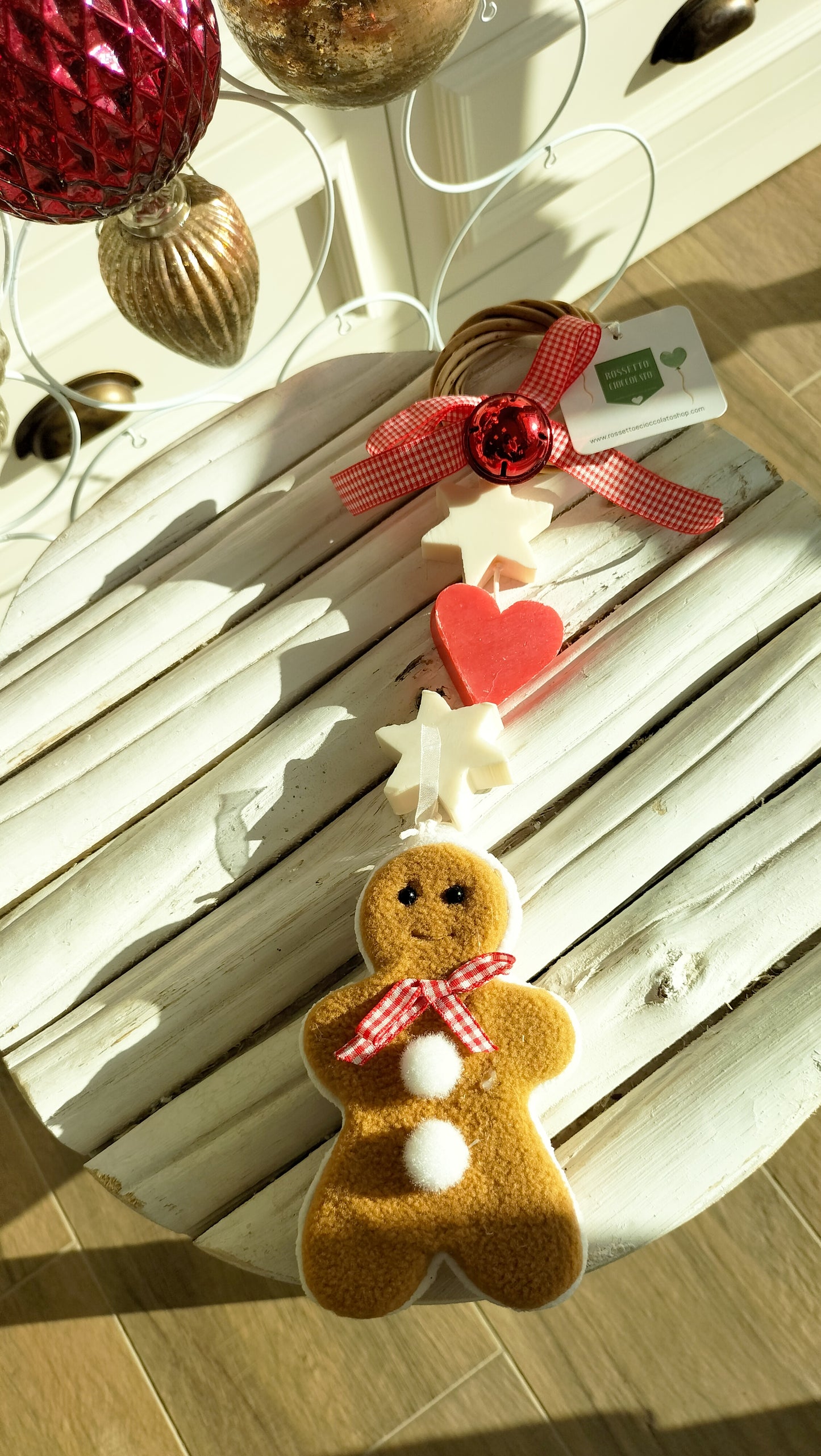 GINGERBREAD MAN ghirlanda profumata