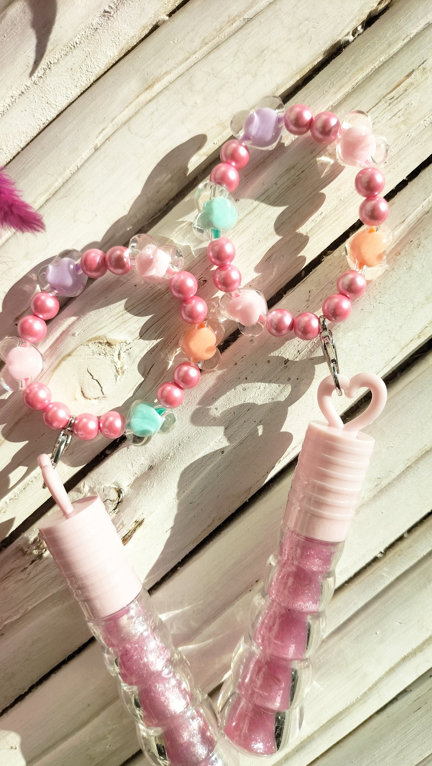Portachiavi lip oil PINK