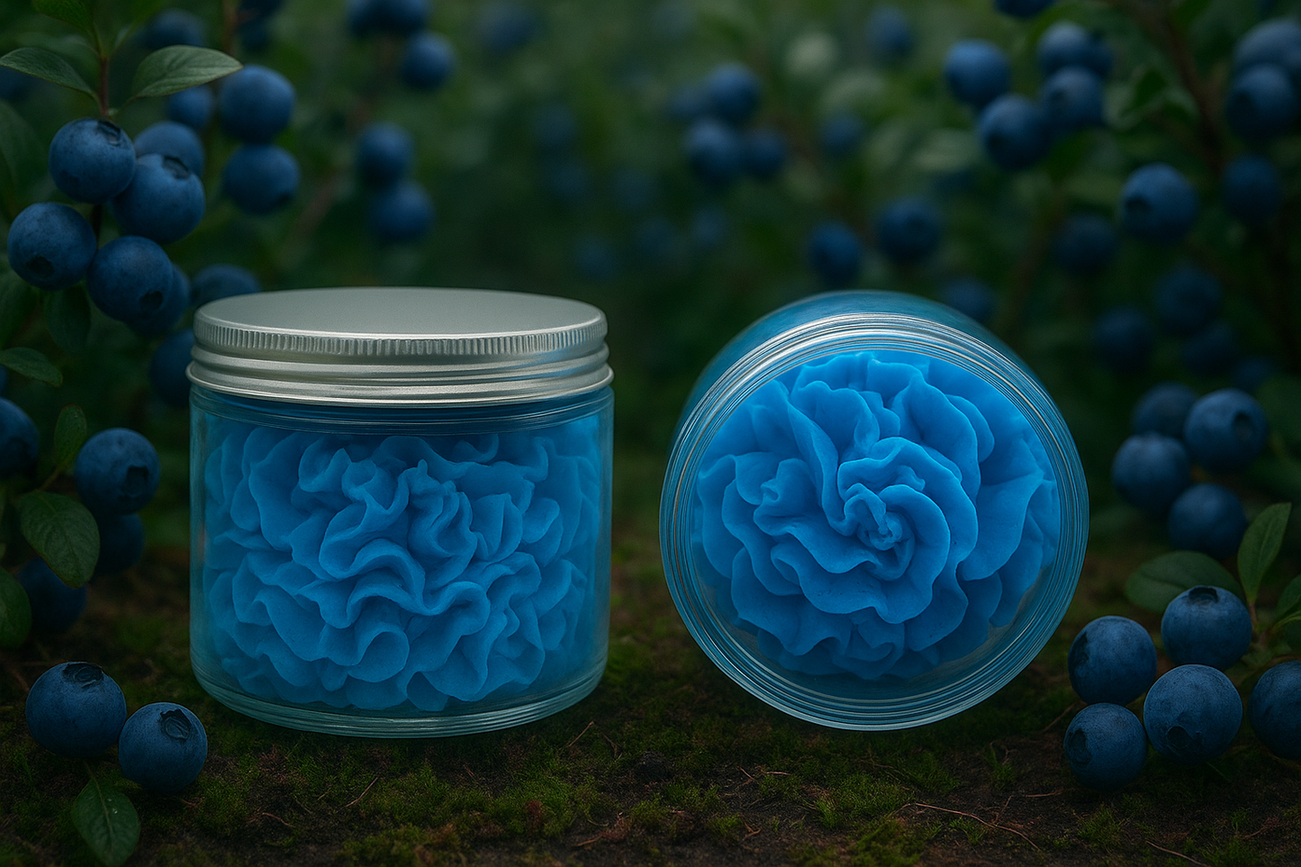 BLUEBERRY JAM sapone montato