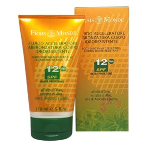 Fluido acceleratore abbronzatura spf12