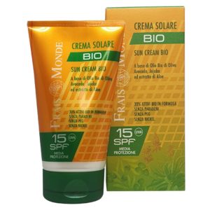 Crema solare bio spf15