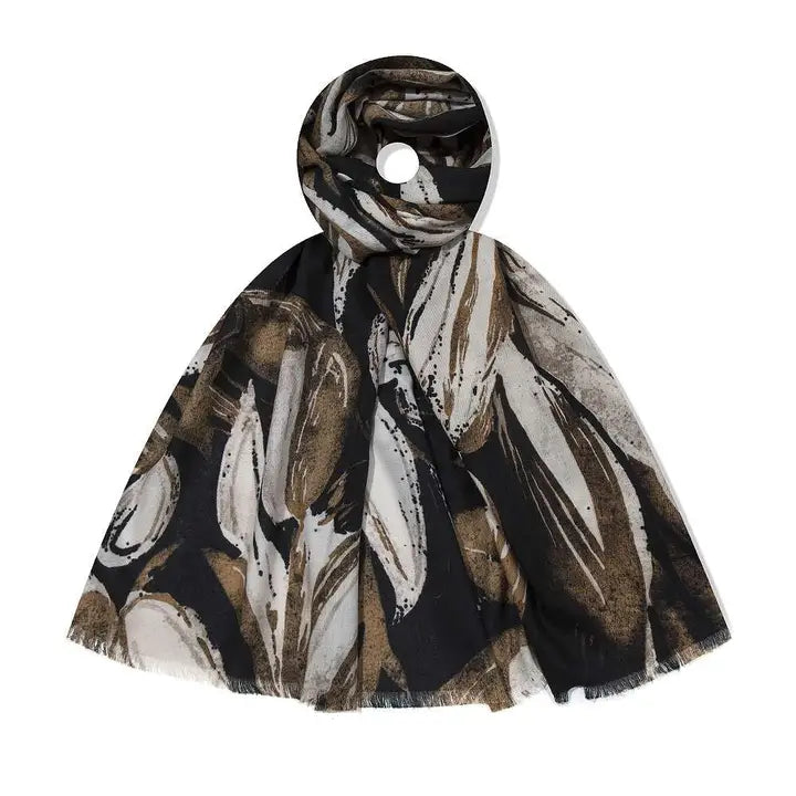 Foulard Arielle  nero