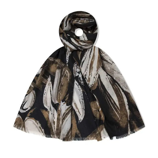 Foulard Arielle  nero