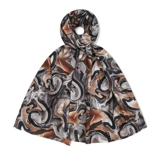 Foulard Acquarello arancione
