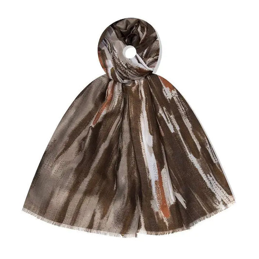 Foulard Harriet marrone