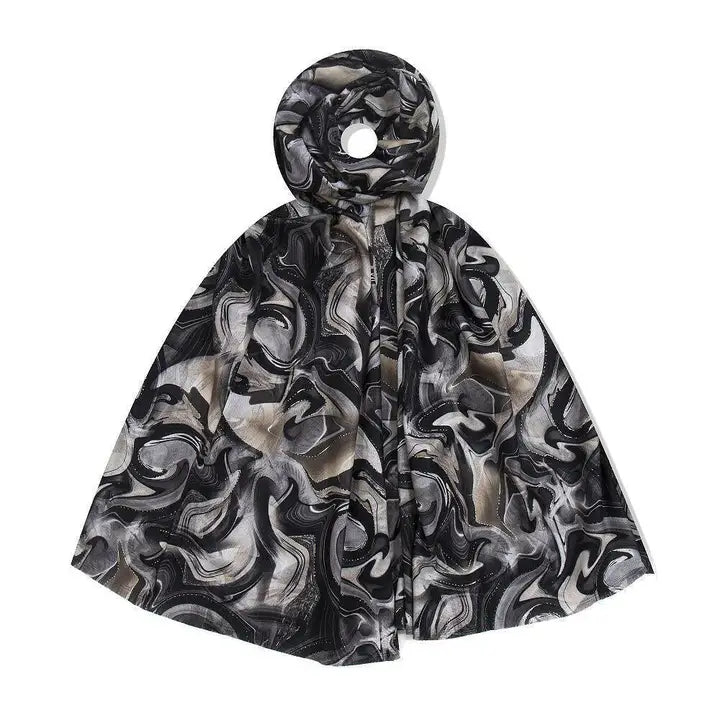 Foulard Acquarello nero