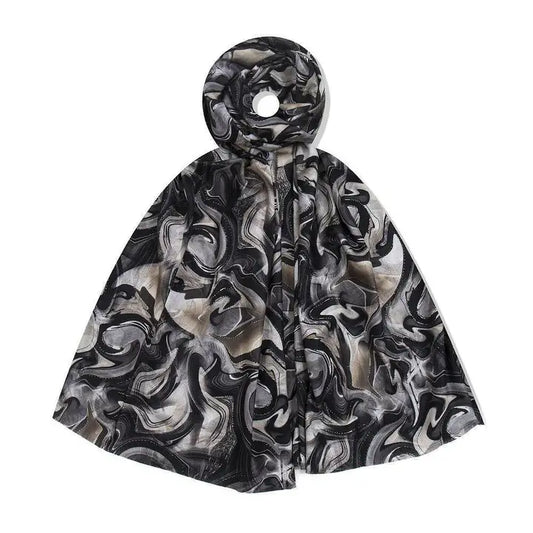 Foulard Acquarello nero