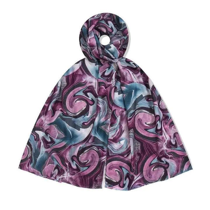 Foulard Acquarello rosa