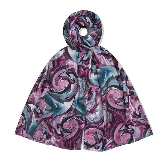 Foulard Acquarello rosa