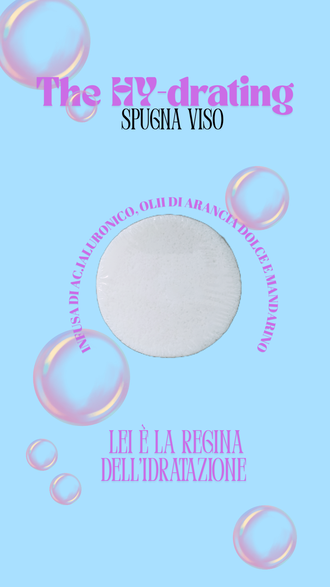 Acido ialuronico SPUGNA VISO