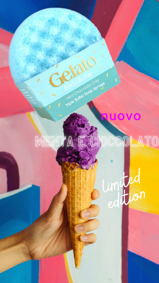 Spugna ai 3 burri mint chocolate chip