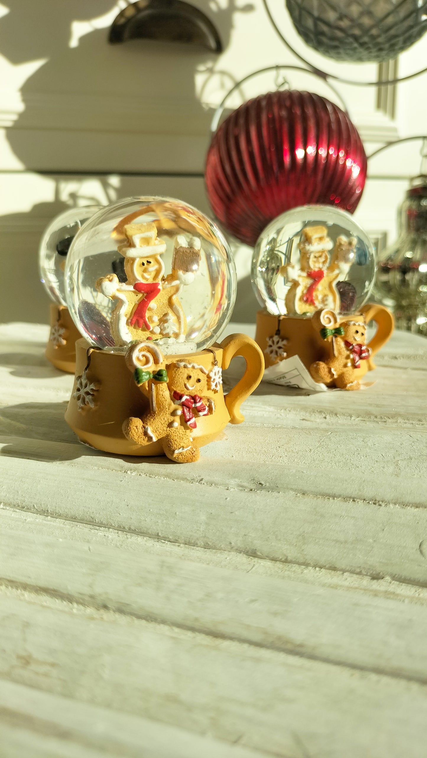 Palla di neve "tazzina gingerbread man"