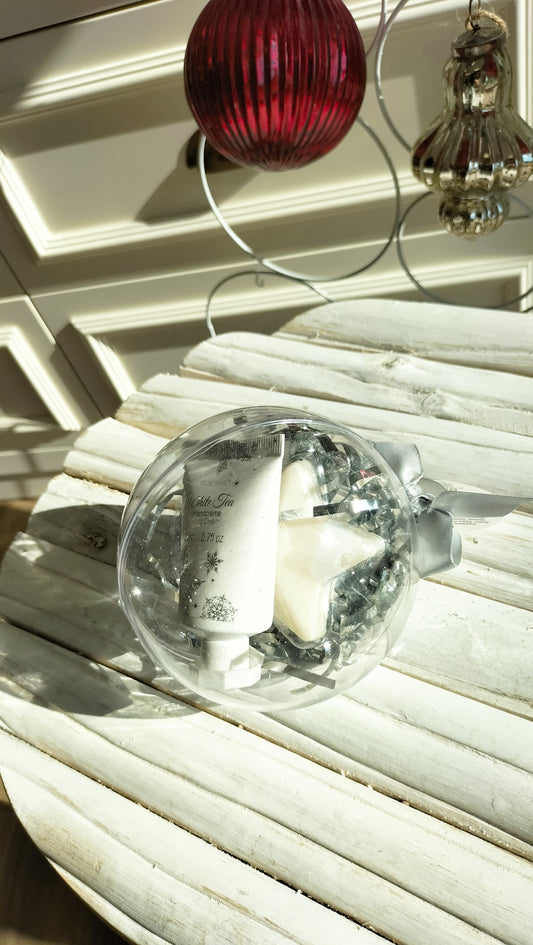 PALLA ARGENTATA tè bianco