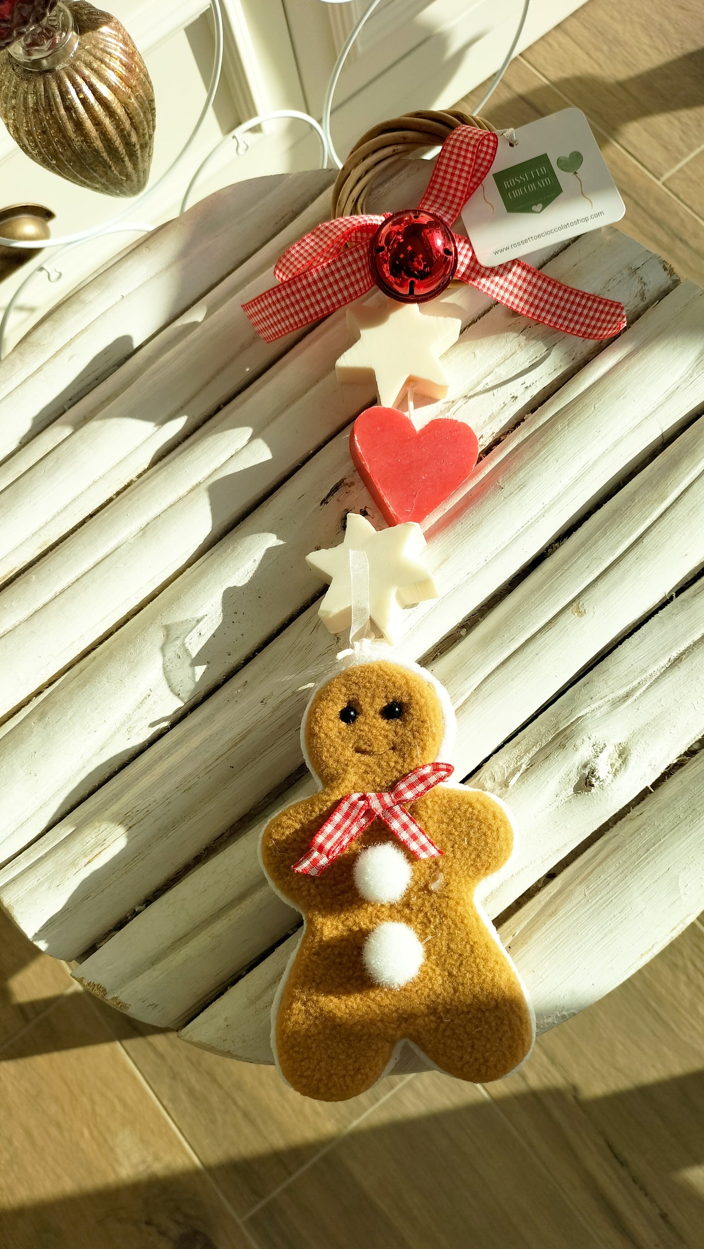 GINGERBREAD MAN ghirlanda profumata
