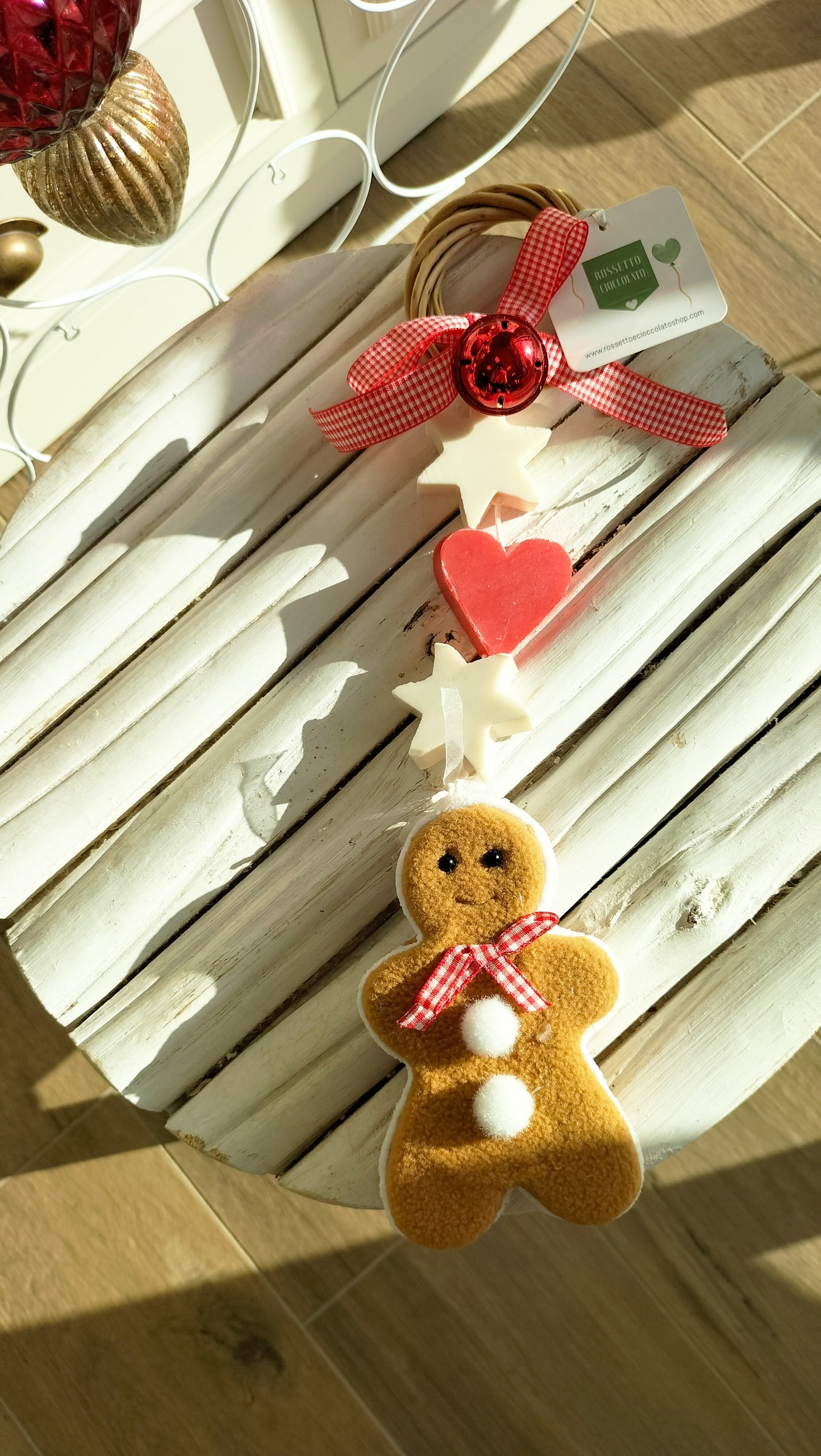 GINGERBREAD MAN ghirlanda profumata