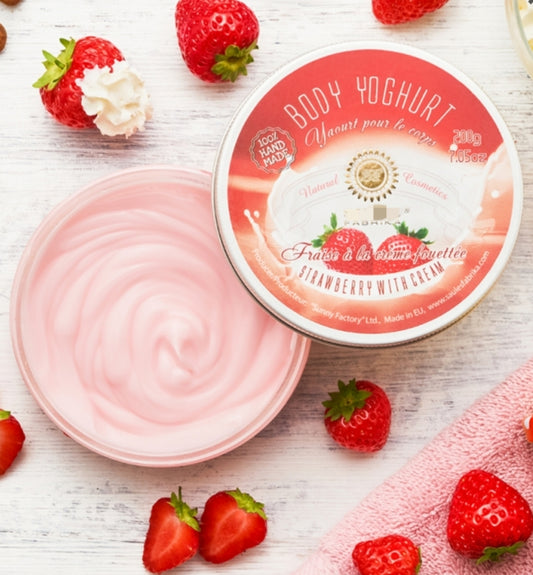Yogurt corpo FRAGOLE E PANNA