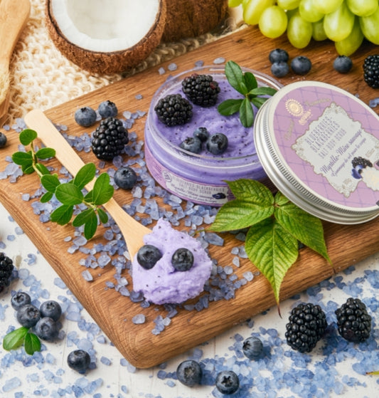Scrub corpo al sale MIRTILLI E MORE