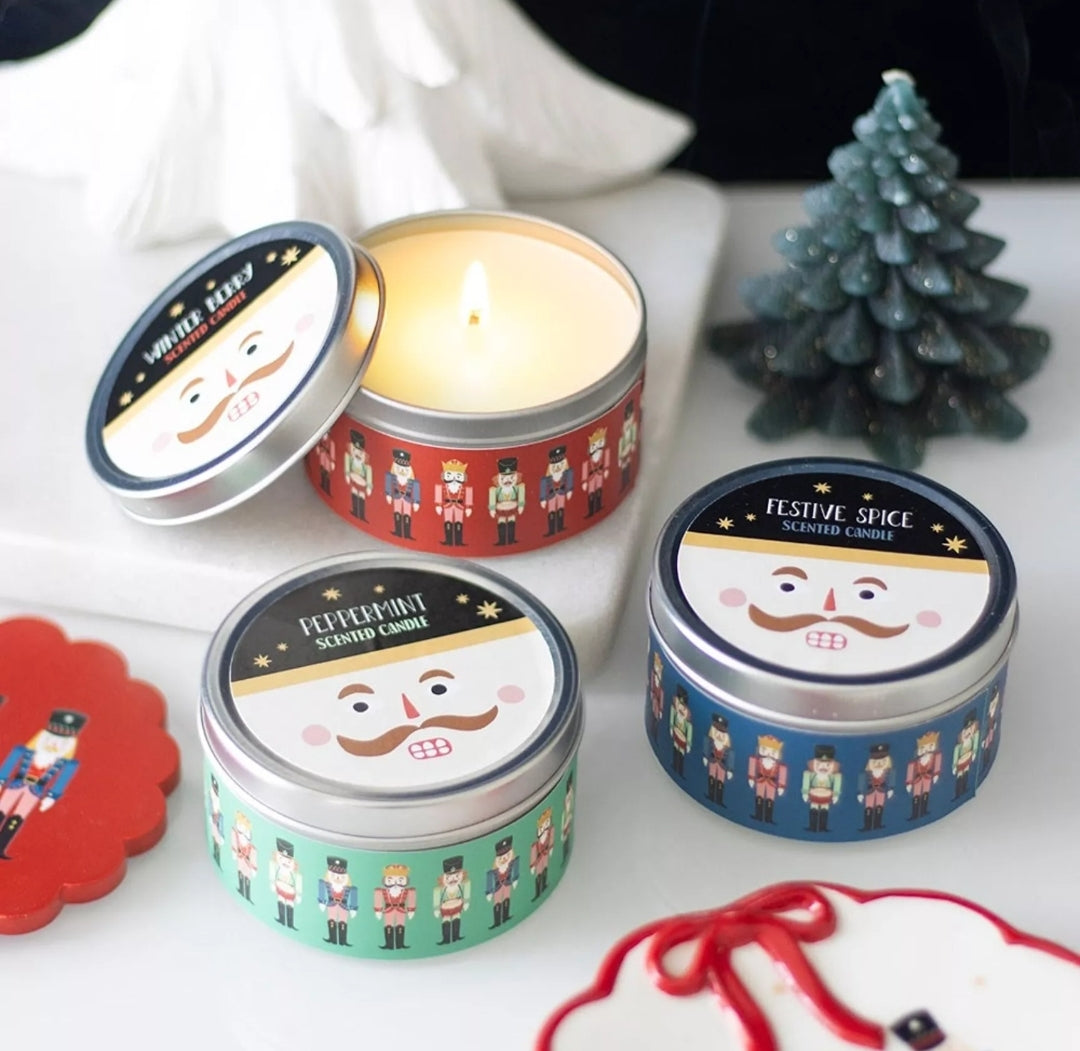 SCHIACCIANOCI FESTIVE SPICE candela