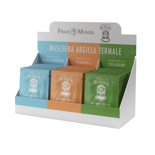 ACQUA SOLMASCHERA ARGILLA TERMALE MONOUSO DINAMIZZATA CON COLLAGENO 10ML