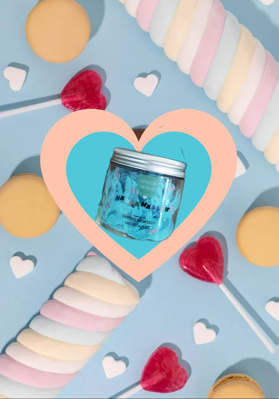 MARSHMALLOW sapone montato
