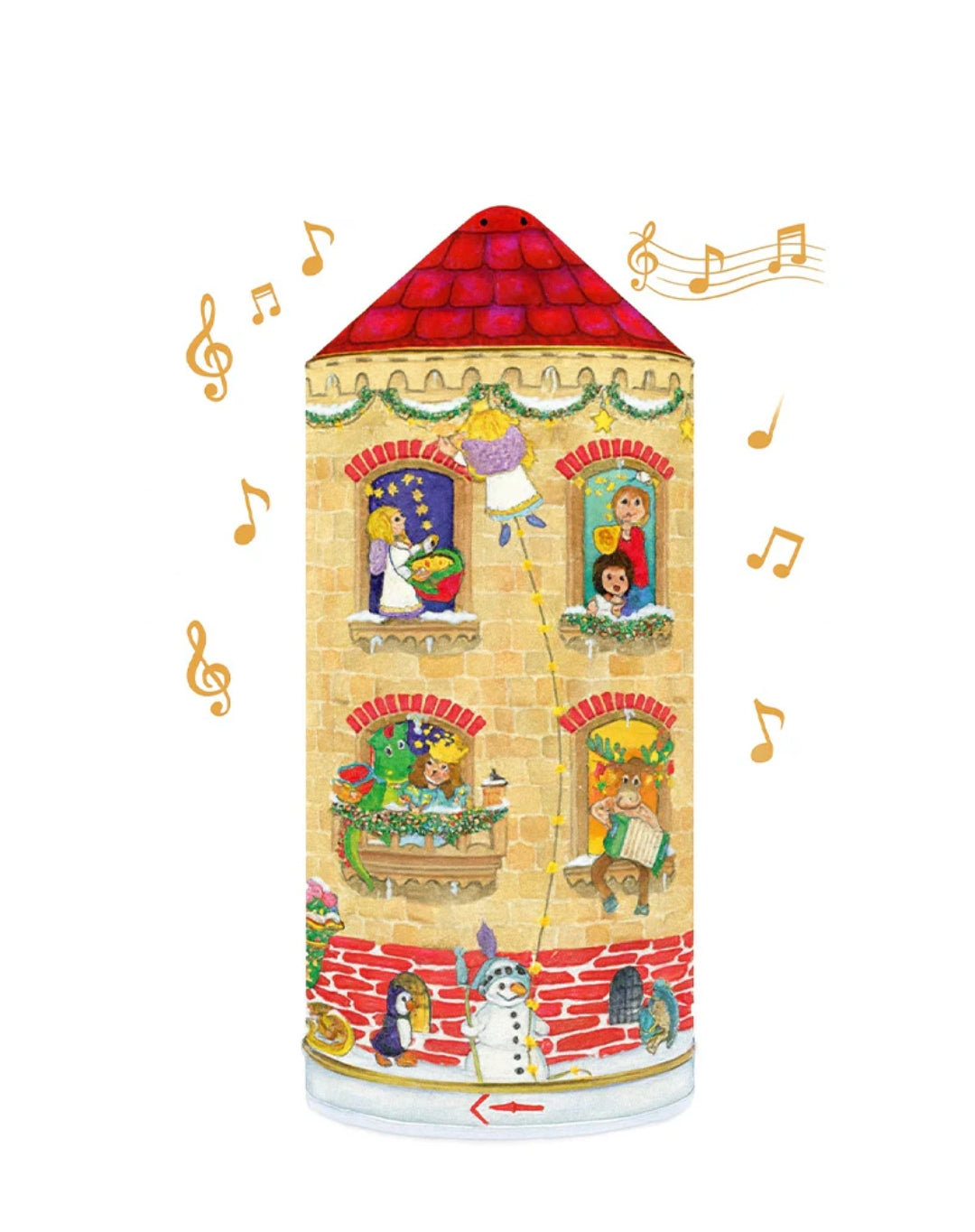 CARILLON Torre di cioccolatini e caramelle