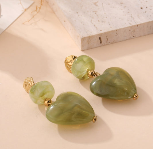 PENDENTI GWENAELLE VERDE