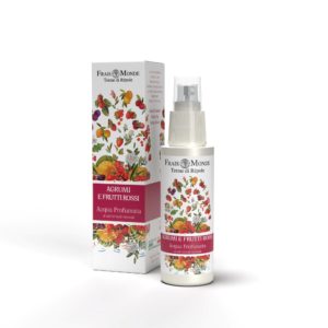 Agrumi e frutti rossi acqua termale profumata