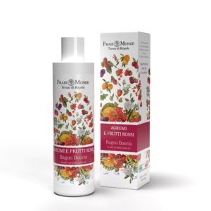 Agrumi e frutti rossi bagno doccia termale