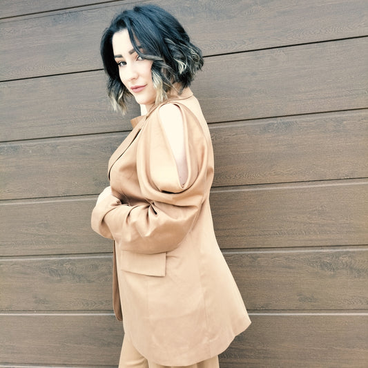 Blazer cammello