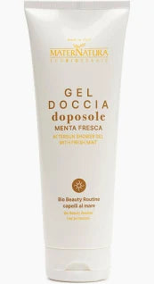 Gel doccia doposole alla menta